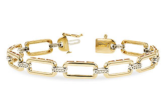 A301-51124: BRACELET .25 TW (7.5" - B216-96597 WITH LARGER LINKS)