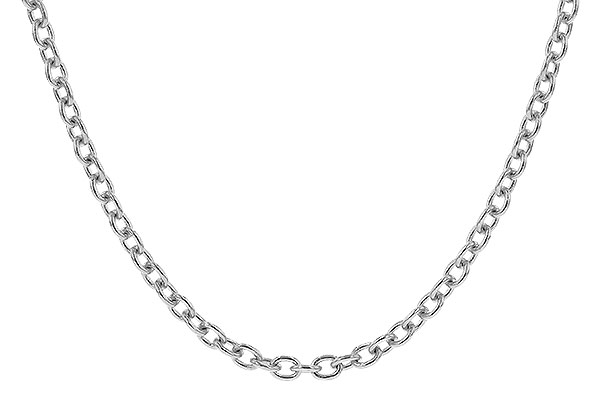 A301-52033: CABLE CHAIN (24IN, 1.3MM, 14KT, LOBSTER CLASP)