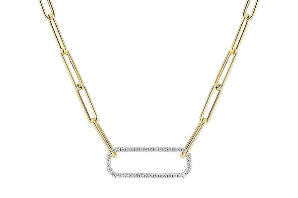 B301-45724: NECKLACE .50 TW (17 INCHES)