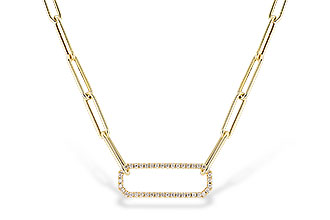 B301-45724: NECKLACE .50 TW (17 INCHES)