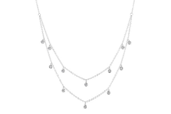 B301-46624: NECKLACE .22 TW (18 INCHES)