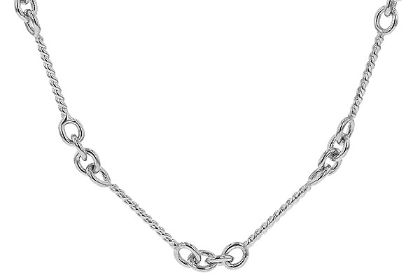 C301-51142: TWIST CHAIN (24IN, 0.8MM, 14KT, LOBSTER CLASP)