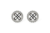 E215-12933: EARRING JACKETS .30 TW (FOR 1.50-2.00 CT TW STUDS)