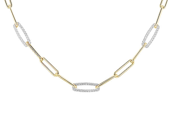 F301-45724: NECKLACE .75 TW (17 INCHES)