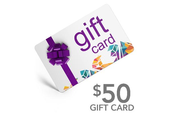 T027-84769: $50 Gift Card
