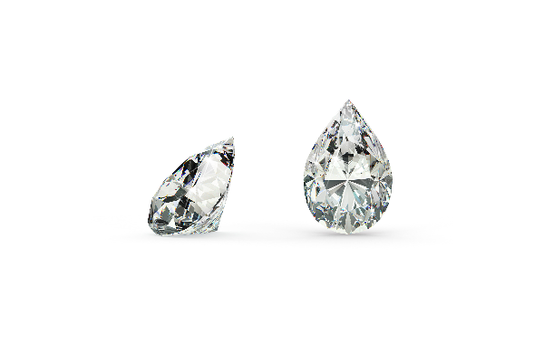 T027-90251: 0.15 ct pear shaped diamond