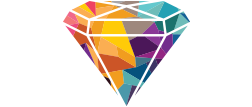 Rainbow Diamond Small Logo